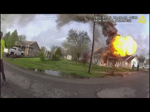 Illinois police rescue firefighter trapped under rubble from home explosion