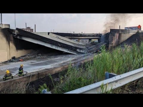I-95 in Philadelphia shut down after highway collapse