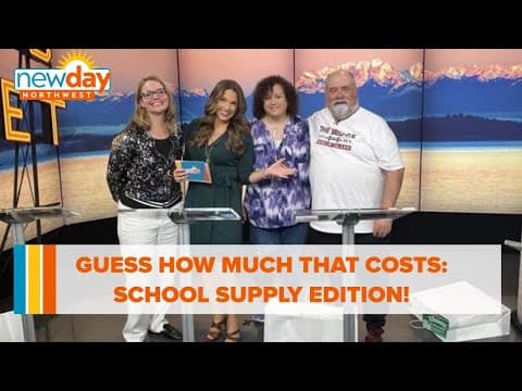 Guess How Much that Costs: School Supply Edition! - New Day NW