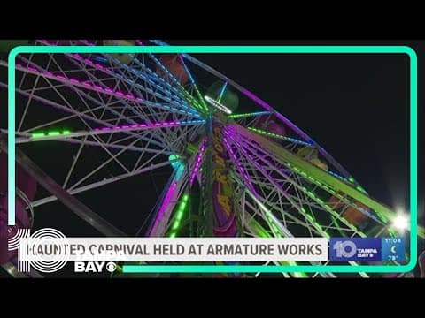 Haunted Carnival at Armature Works draws crowds for third year in a row