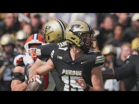 No. 22 Illinois beats Purdue 43-27