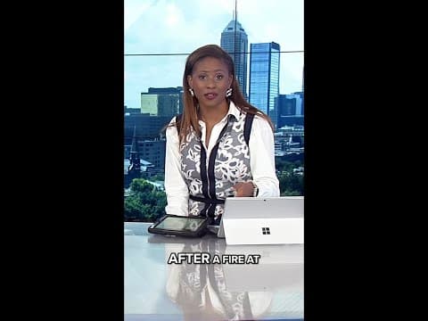 Children, adults jump from 2nd floor balcony to escape major west Indy apartment fire