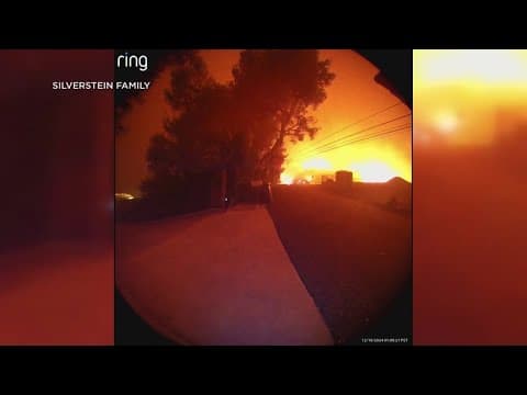 Franklin Fire continues to rage in California