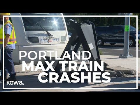 MAX train crash in Milwaukie: Driver injured, two passengers hurt