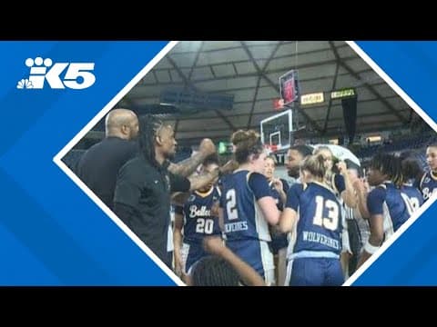 HS State Basketball Highlights:  Bellevue vs. Meadowdale Girls