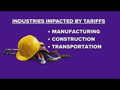 Report: Tariff-exposed industries are losing jobs