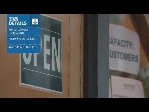 Ohio minimum wage to increase on Jan. 1