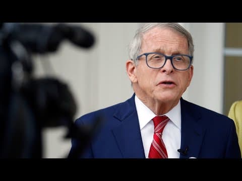 Gov. DeWine delivers statement after Supreme Court overturns Roe v. Wade