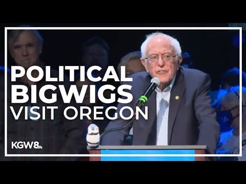 Oregon candidates bring in big names and big money in hopes of winning election