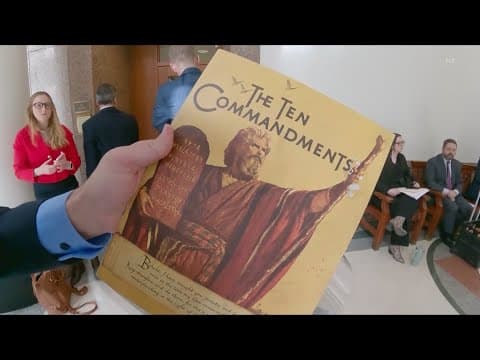 Bill requiring Ten Commandments be displayed in classroom one step closer to becoming law in Texas