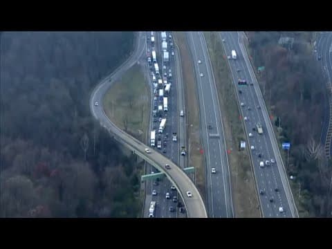 Crash causing delays on NB I-95 in Prince William County
