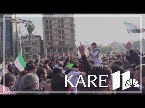 Rebel forces take over Syrian capital