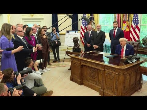 Trump floats cutting China tariffs to 80% ahead of meeting as he looks to de-escalate trade war