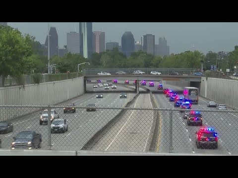 More than 100 police officers from around the state come to Houston to help HPD in wake of Beryl