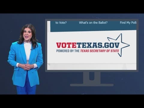 Here's how to register to vote in Texas