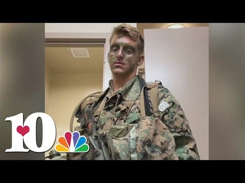 Remains of Tennessee Marine killed during training event returned home on Thursday