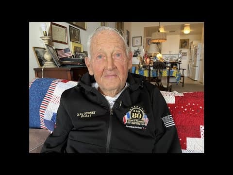 World War II heroes share message on D-Day's 80th Anniversary