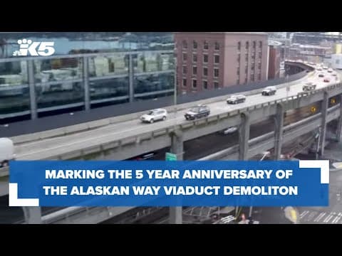 Demolition started on Alaskan Way Viaduct 5 years ago today