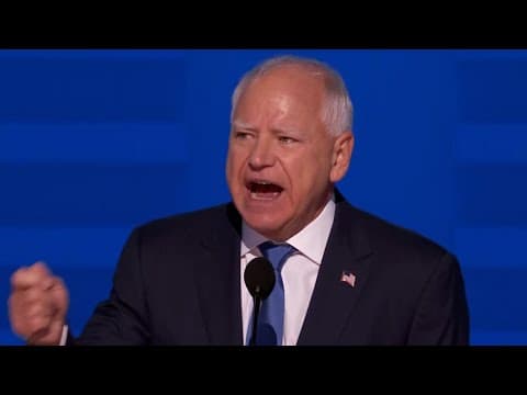 Tim Walz full speech at 2024 DNC (Aug. 21, 2024)