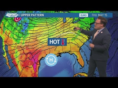 New Orleans Weather: Hot and humid into early next week
