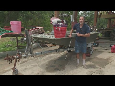 Mississippi man rescued after hours stranded in marsh