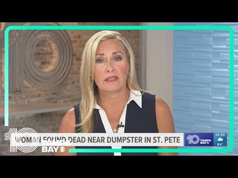 St. Pete Police investigating after body found near dumpster