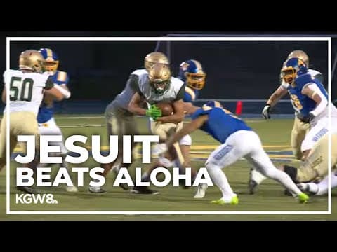 Jesuit takes care of Aloha in a Thursday night game | Friday Night Football
