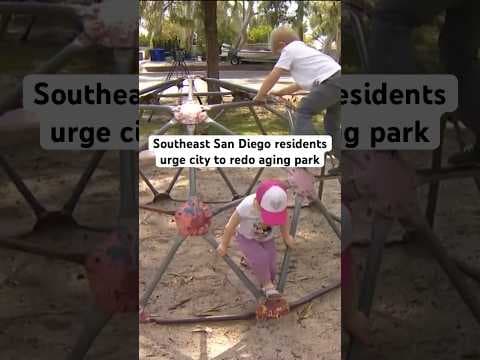 Southeast San Diego residents say a neighborhood park is in bad shape and needs upgrades.