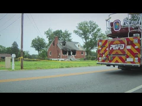 Neighbors react to deadly house fire in Prince George's County