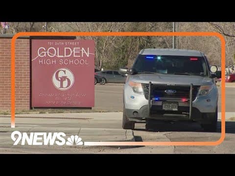 Students sent home from Golden HS after report that student had a gun
