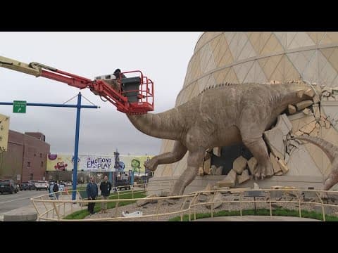 Children's Museum dinosaurs are now eclipse-ready