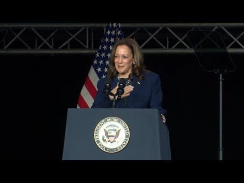 Vice President Kamala Harris speaks at convention for Black sorority during Houston visit
