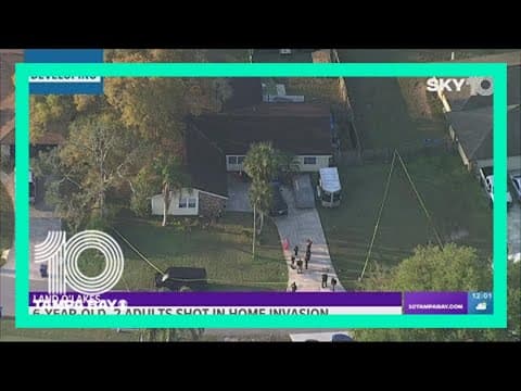 3 people, including a 6-year-old girl, shot in the head during home invasion