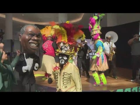 Super Bowl pep rally held at MSY