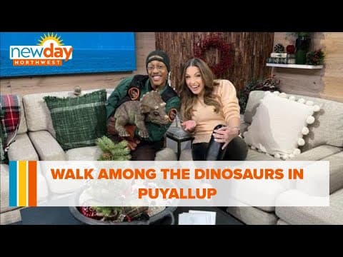 Walk among the Dinosaurs in Puyallup - New Day NW