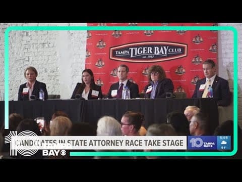 Candidates in Florida state attorney race take stage