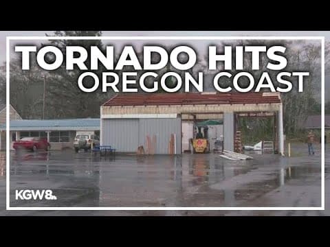 Confirmed tornado touched down in Rockaway Beach with estimated 85 mph winds