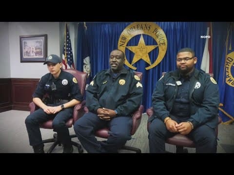 New Orleans Police Department release interview of officers who stopped Bourbon St. attacker