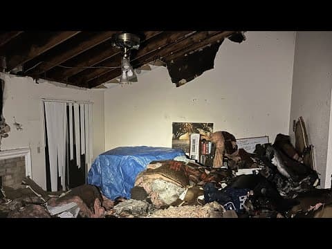 Sugar Land family grateful for firefighters, donors after lightning strike sets home ablaze