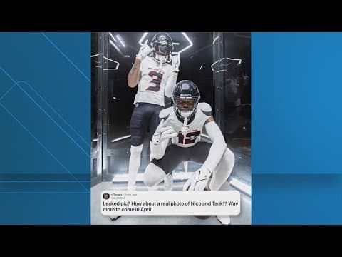 Cal McNair posts photo on new Texans uniforms on Reddit