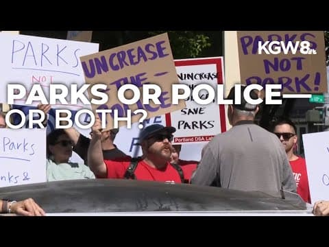 Portlanders clash over potential budget that shifts $2 million in police funding to parks department