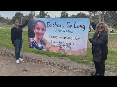'Hike For Maya Millete' marks 2 years since Chula Vista mom went missing