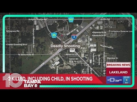 3-year-old among 2 people killed in Lakeland shooting