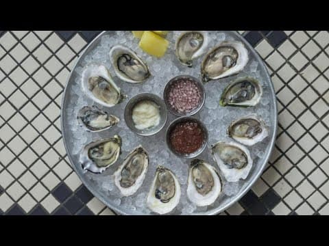 Treating oyster eating like wine drinking?