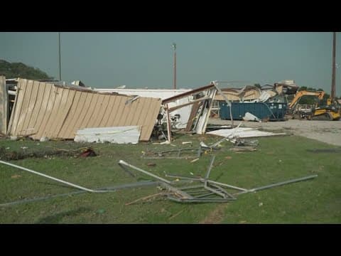 Small North Texas town rebuilding after devastating tornado damage