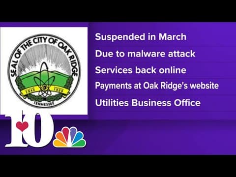 Oak Ridge to resume disconnections in September for not paying utility bills