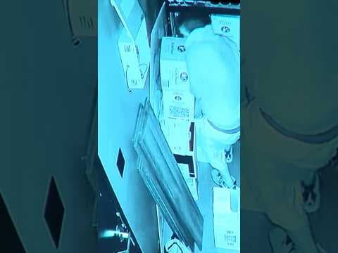 Surveillance video shows burglar stealing over $1,000 one day after Seattle pizza spot reopens