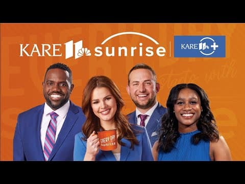 WATCH LIVE: KARE 11 Sunrise on KARE 11+