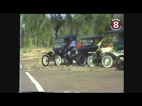 Model T Cars in La Jolla 1975