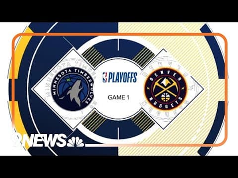 Nuggets, Timberwolves set to kick off second-round series